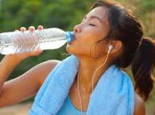 How do you stay hydrated during the summer heat?